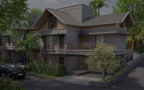 Modern best luxury villas in Malappuram with elegant Kerala-style architecture and landscaped surroundings in a premium gated community