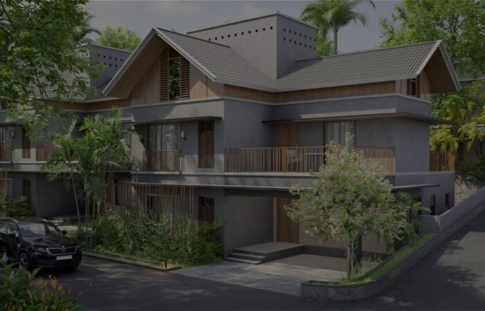 Modern best luxury villas in Malappuram with elegant Kerala-style architecture and landscaped surroundings in a premium gated community