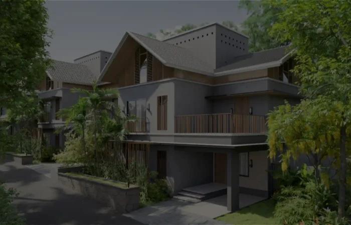 Modern luxury villas in Manjeri with Vastu design, greenery, and contemporary architecture