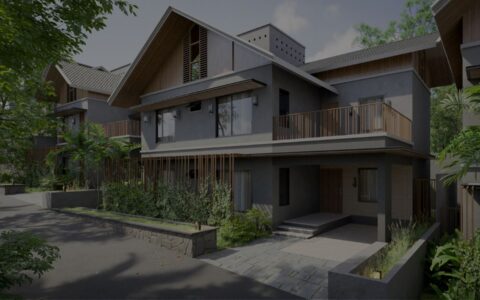 Luxury Villas in Perinthalmanna with modern architecture and lush greenery